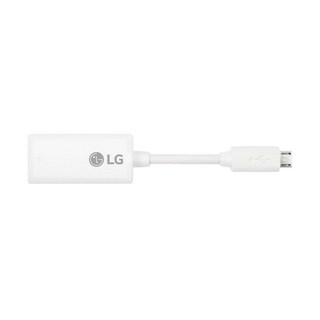 LG전자 USB-5pin LAN 젠더 (화이트 10-100Mbps) EAD62628503, 1개