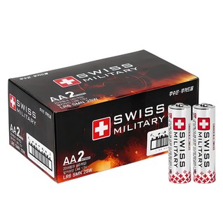 스위스밀리터리 알카라인 AAA건전지