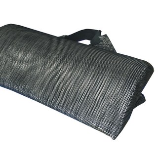 안락 의자용 머리 베개 인체 공학적 탈착식 부드러운 목 지지 받침 쿠션 라운지, Dark Gray