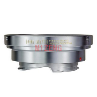 M42-LM 어댑터 링 Carl Zeiss 렌즈 Leica M LM m10 M9 M8 M7 M6 M5 m3 m2 M-P mp240 m9p 카메라 TECHART LM-EA7, [02] m42-lm black