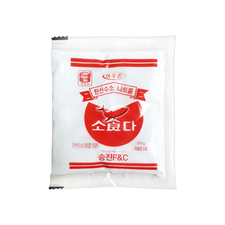 맷돌표 아주존 식소다 60g, 2개