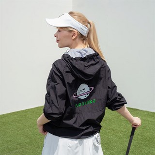 아델라이크 골프 빅사이즈 여성골프웨어 행성점퍼