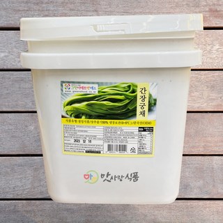 맛사랑식품 그린 간장 궁채, 1개, 10kg