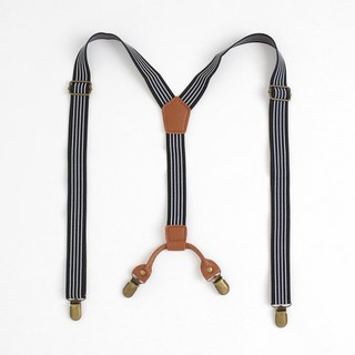4클립 남성 남자 멜빵 정장 캐주얼 서스펜더