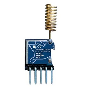 UART Interface 868/915 MHz LoRa® 로라 모듈 - RYLR998, 1개