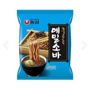 농심 메밀소바, 127g, 8개