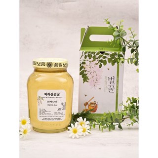 지리산 아카시아 국내산 벌꿀, 1개, 2.4kg