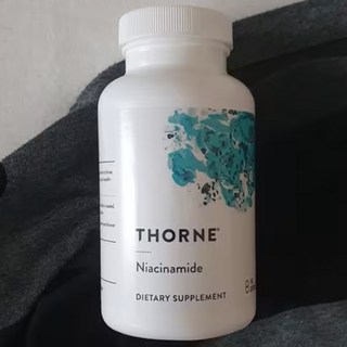 [2+1] Thorne Research 쏜리서치 나이아신아미드 500mg 180캡슐 나이아신아마이드 나이아신 Niacinamide 니아신아미드 쏜땡땡 손땡땡 손리서치 고약사 약들약, 180정, 3개