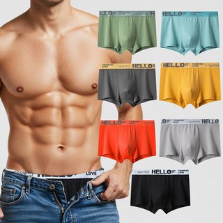 (7매세트) 남성 순면 드로즈 팬티 쿨쉐어 남자팬티 심리스 사각 스판 면 속옷 IM02