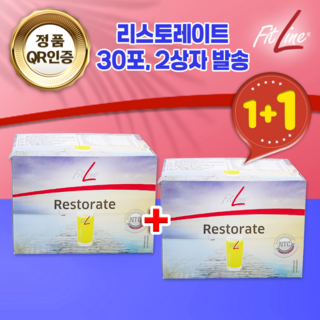 독일피엠PM 쥬스 리스토레이트 15g x 30포 2세트, 450g, 2개