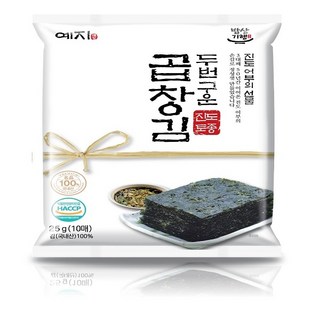 진도토종 두번 구운 진도 토종 곱창김 [ 10매 x 20봉 = 총 200매 ], 20개