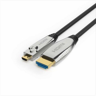 NEXT-6720HAOC-DA HDMI v2.0a 분리형 하이브리드 광 케이블 20m, 1개