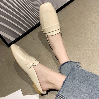 사각코 가벼운 여성 외출 패션 발편한 뮬 블로퍼 스니커즈뮬 뮬힐 리본뮬 운동화 슬립온뮬