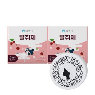 욕실의여왕 다목적 생활 탈취제 본품 블랙체리향, 230g, 2개