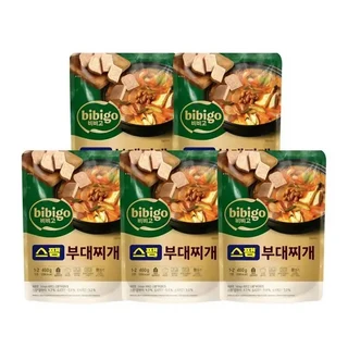 CJ 비비고 스팸 부대찌개 460g 5개