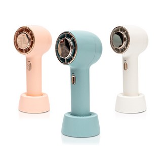 에디홈 3초 냉각 에어컨 쿨링팬 C타입 USB 미니 휴대용선풍기 손선풍기, 화이트