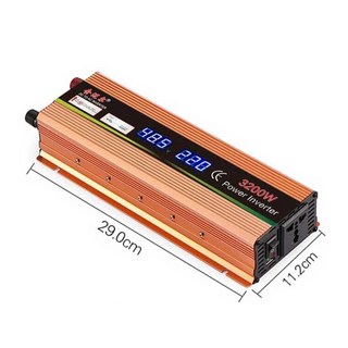 전력 변환기 고전력 헤드 인버터 전력변환기 부스터, 2500w / 60v-72v, 1개