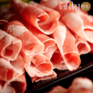 [농협안심한우] 1등급이상 한우 차돌박이 300g, 2개