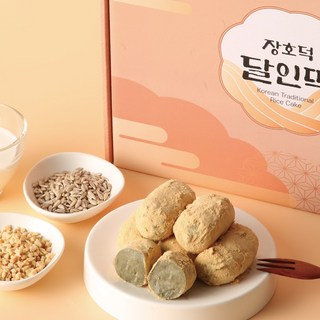 장호덕 달인떡 쑥찹쌀떡 24개입 2박스 개별포장 선물세트, 48개, 40g