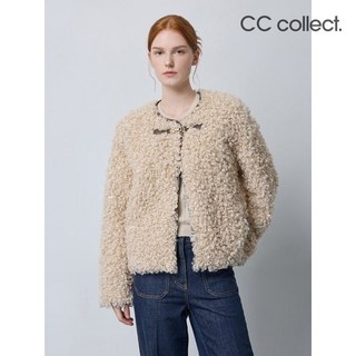 (백화점 상품) CC콜렉트 [CC collect]씨씨콜렉트 [C-Exclusive]에코 시어링 퍼 자켓 C244PSJ161 3498781