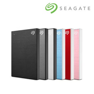 [SEAGATE 정품판매점] 씨게이트 Backup Plus Slim One Touch HDD 1TB 외장하드 USB3.0 [데이터복구+정품파우치] 1테라, 블랙