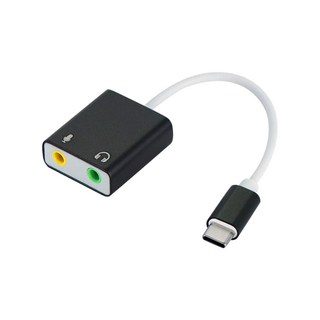 7.1 외장 USB C 타입 사운드 카드 잭 3.5mm 오디오 어댑터 이어폰 마이크 맥북 컴퓨터 노트북용
