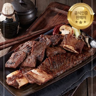 백년갈비 명품 소 이동구이 4대 양념구이 프라임등급 특제양념소스 고기선물, 1개, 1kg