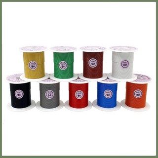 AWG30 테프론 랩핑 와이어(연선30m) (심선:0.102mm/7선 외경:0.71mm), 청색, 1개