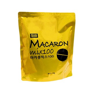 마카롱 100 (1kg) 마카롱 과자 믹스 꼬끄 선인, 1개, 1kg