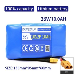 2025 업그레이드 36V 배터리 팩 전기 자체 균형 스쿠터 호버 보드 외발 자전거 용 12000mAh 충전식 리튬 이, 03 10Ah, 01 CHINA, 1개, 10Ah