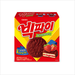 크라운 빅파이 딸기, 324g, 1개