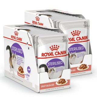 로얄캐닌 파우치 그레이비소스 스테럴라이즈드 85g 24개