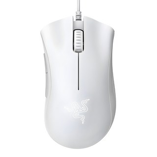 레이저 DeathAdder Essential 유선마우스 RZ01-0385, off white, (정품인증)RZ01-0385