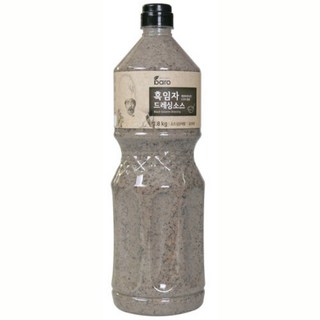 바로소스 흑임자드레싱소스 1.8kg 고소한 샐러드 검은깨드레싱 연근샐러드용 대용량, 1개