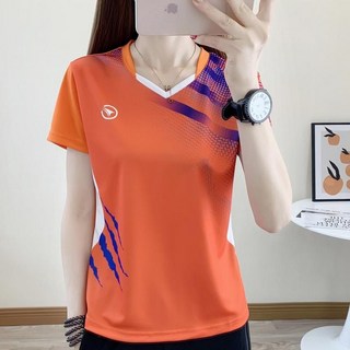 탁구 반팔 빅사이즈 운동복 단체 배드민턴 유니폼 테니스