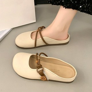 Modern Fashion 여성 발편한 스트랩 샌들 플랫 반 슬리퍼 X128