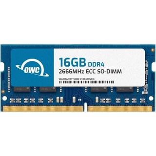 OWC 32GB 2X16GB DDR4 RAM Synology DiskStation DS1522 2666과 호환MHz PC421300 CL19 ECC SODIMM 2Rx8 1.2, 16GB, 2개