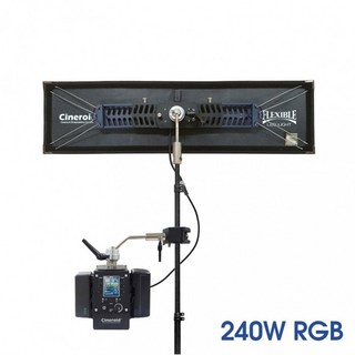 Cineroid 시네로이드 CFL1600V /Flexible LED 240W RGB+W KIT, 1개