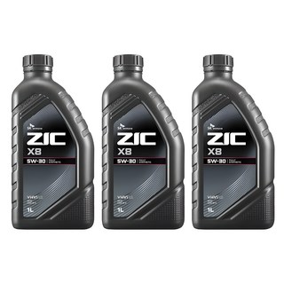 지크 X8 가솔린 LPG 엔진오일, 3개, 5w30, 1L