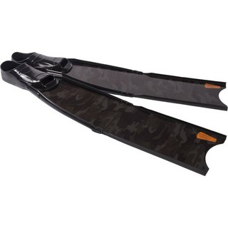카모 퓨어 카본 프리다이빙 및 스피어 낚시 핀, EU 37-38 / US 5-6, Soft stiffness, 1개