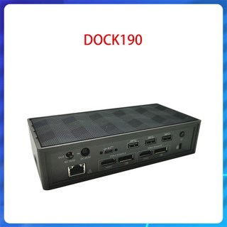 공급 신제품 전원 DOCK190 4K 90% 플랫 DL-6950 듀얼 PD100W 스크린 장치 정품 2 스테이션 도킹 노트북 스위치, 1개