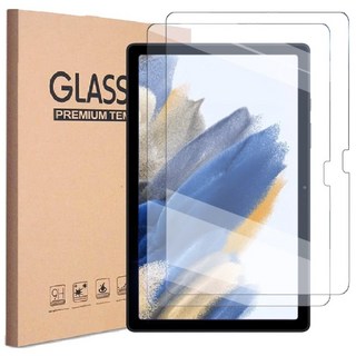 1+1 갤럭시탭A8 10.5 호환 강화유리 액정 보호필름2장 SM-X200 X200N X205 X205N 삼성 2022 아이친구, 강화유리 액정 필름 1+1 (2장)