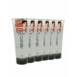 갸스비 수퍼하드 스타일링 헤어젤, 200g, 6개