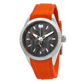 Technomarine 테크노마린 씨 드림 GMT 쿼츠 차콜 다이얼 남성용 시계 TM719023