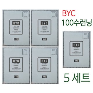 BYC 남성 100수 민소매 런닝 5종 BYI6031 주요 특징 상세 스펙