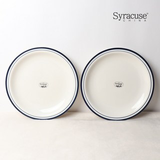 시라쿠스 뉴욕 접시 23cm, 2개, 미드나잇블루