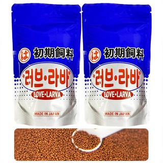 잘먹는사료 NO1 구피먹이 4호, 70g, 2개