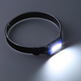COB LED 전조 등 USB 충전식 손전등 방수 야외 낚시 라이트 토치 작업 캠핑 랜턴 램프, Blue, 1개