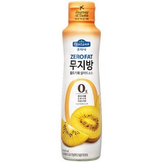[XBIHI8N0_47]폰타나 무지방 골드키위 저칼로리 드레싱 230g, 폰타나 무지방 골드키위 드레싱 230g, 1개
