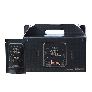 이경제 흑염소진액 진, 70ml, 30개